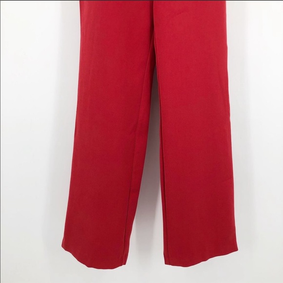 L’Academie Leah jumpsuit in red size large - Picture 11 of 12